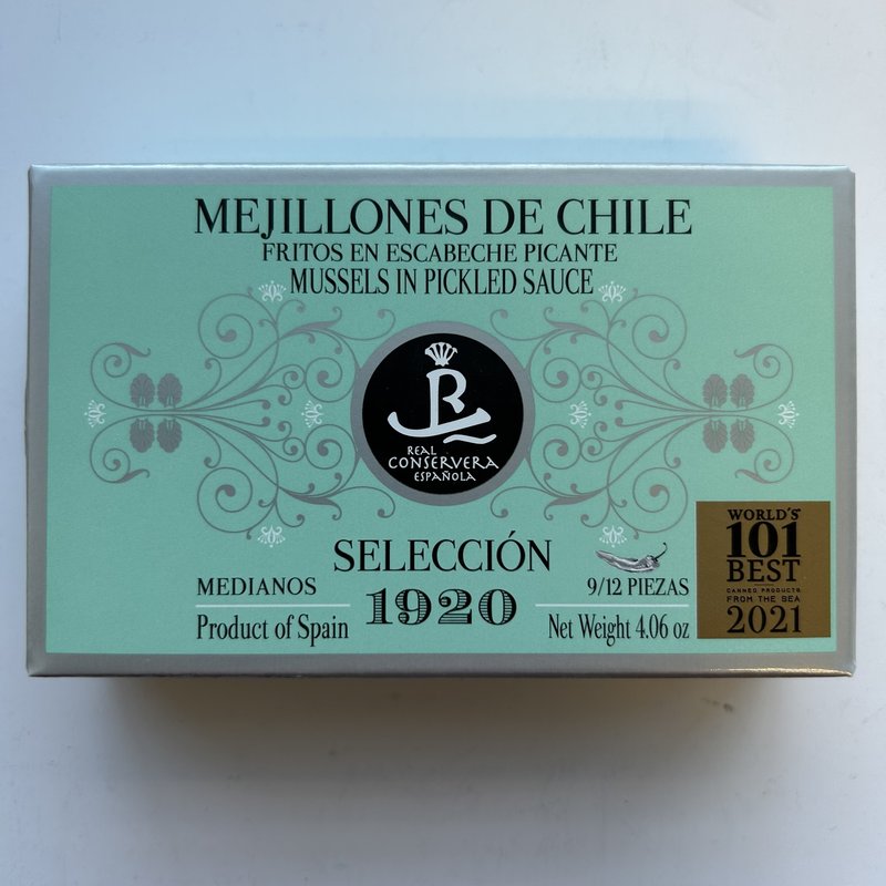 Selección 1920 Mussels in Spicy Escabeche 9/12
