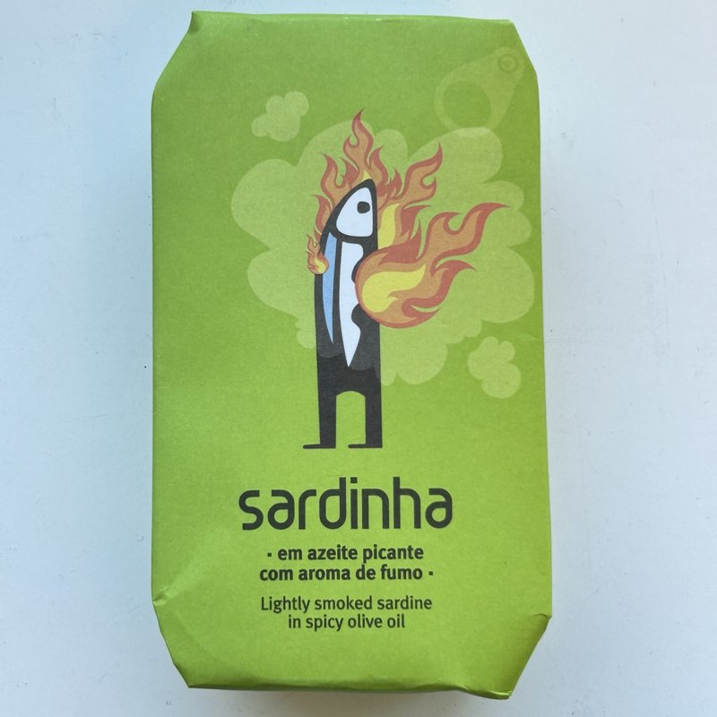 Sardines in Spicy Olive Oil with Smoke Aroma
