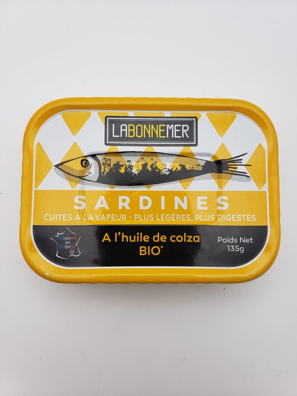 Sardines in Organic Rapeseed Oil