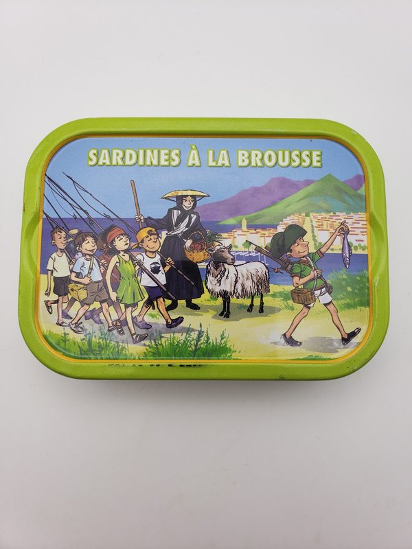 Sardines à la Brousse (with Whey Cheese, Tomato, and Herbs)