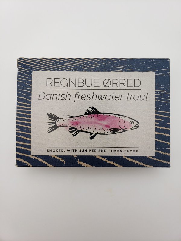 Danish Freshwater Trout (Regnbue Ørred) Smoked, with Juniper and Lemon Thyme