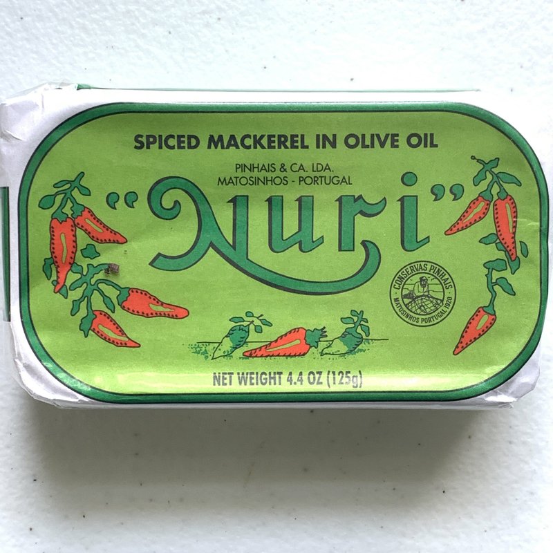 Spiced Small Whole Mackerel in Olive Oil