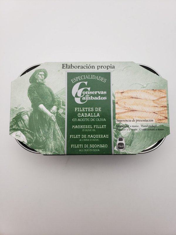 Mackerel Fillet in Olive Oil