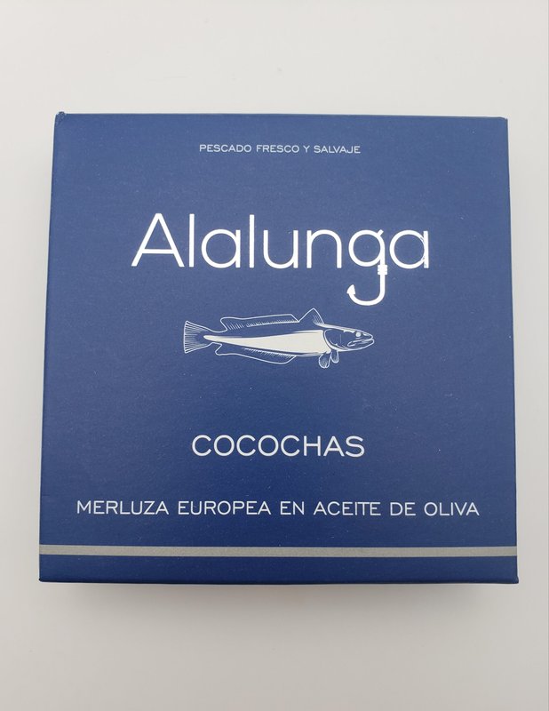 European Hake Cheeks in Olive Oil 6/8 (Cocochas de Merluza Europea)