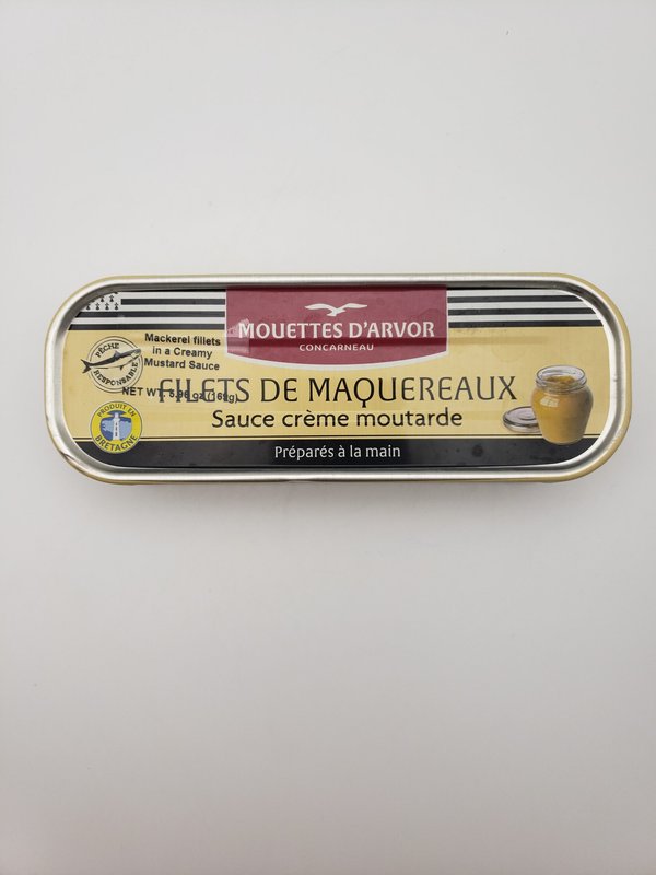 Mackerel in Mustard and Crème Fraiche