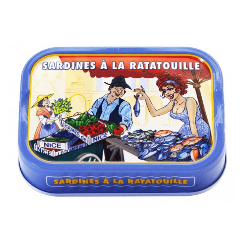 Sardines with Ratatouille