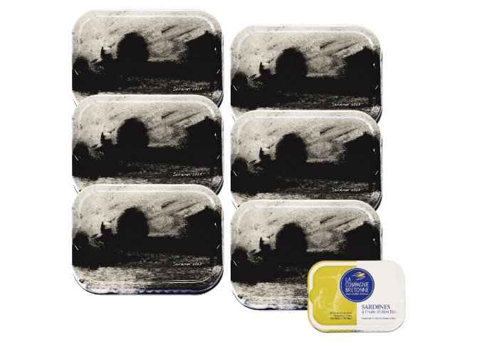 sardines à l’huile d’olive vierge extra bio - millésime 2023 (lot de 6)
