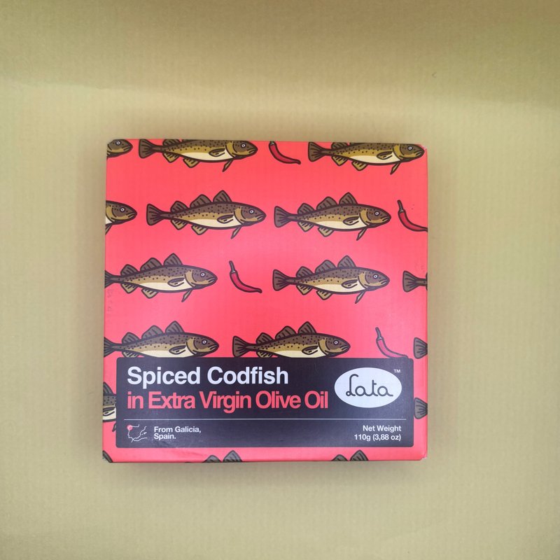Spiced Codfish in Extra Virgin Olive Oil