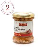 Tuna Chunks with Hot Calabrese Chili Peppers - 2 Pack