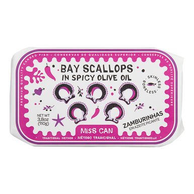 Bay Scallops in Spicy Olive Oil