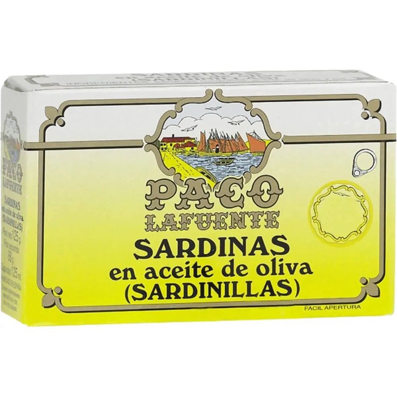 Sardinillas en AO 20/22 pzas | Conservas Paco Lafuente