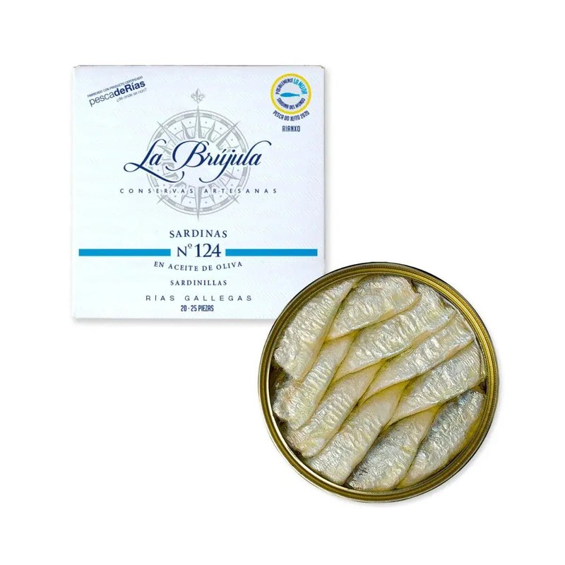 Sardinas do Xeito Ahumadas | Conservas La Brújula
