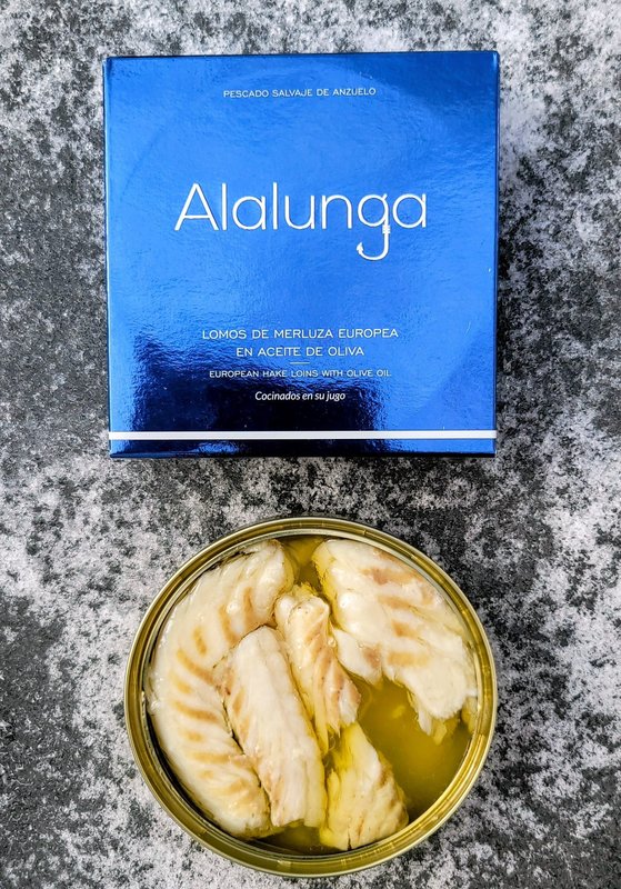 Alalunga Hake Loins in EVOO 110g