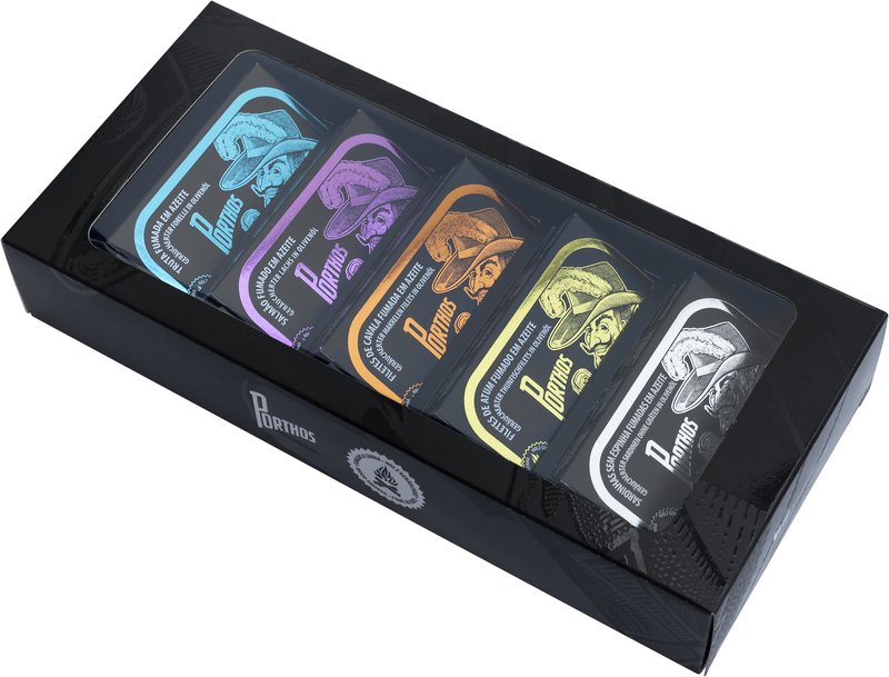 Pack 5 Conservas Fumadas Porthos