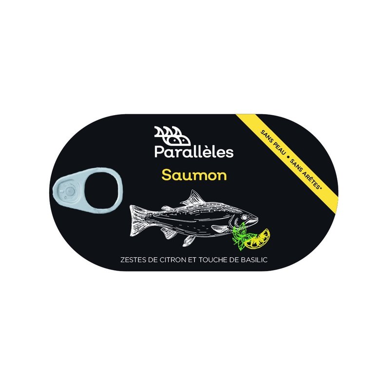 Saumon au citron en boîte
