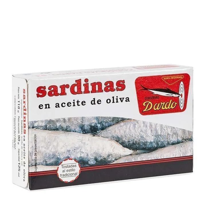 Sardinillas en aceite de oliva 14/18 piezas