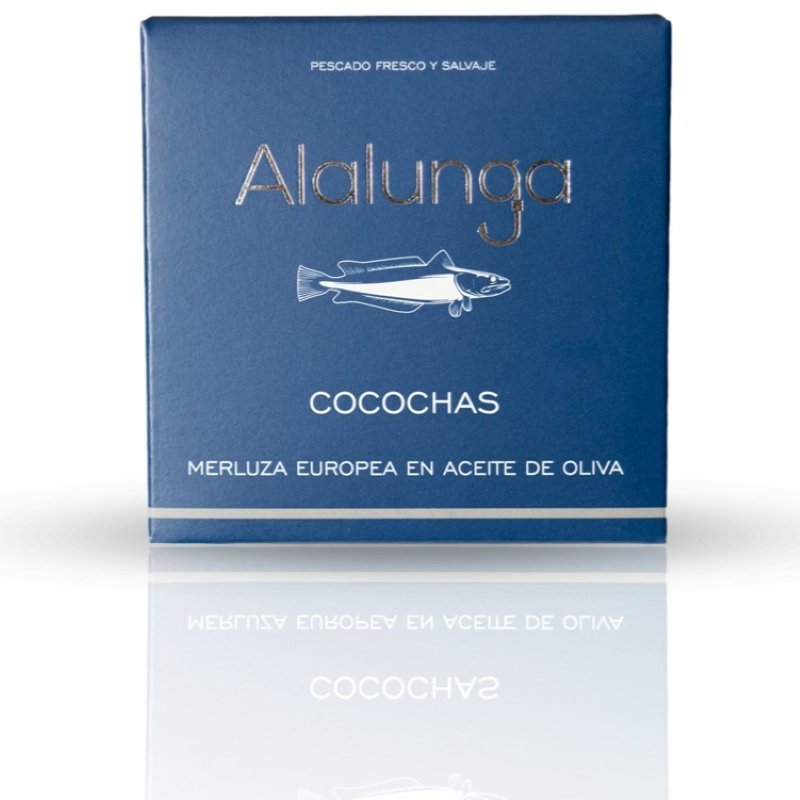 Cocochas de Merluza en Aceite de Oliva Conservas Alalunga