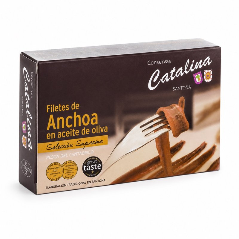 Anchoas Catalina del Cantábrico en Aceite de Oliva 95 g