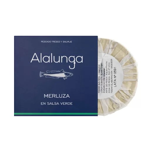 Hake Loins in Salsa verde (green sauce ) – Alalunga