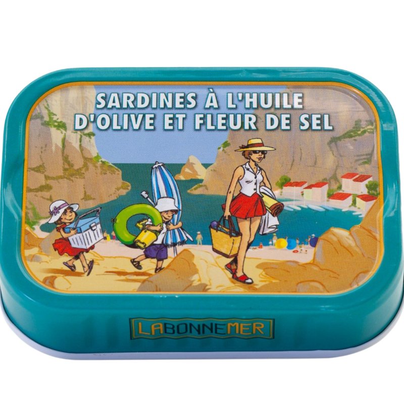 Sardines à l’huile d’olive et fleur de sel – La Bonne Mère