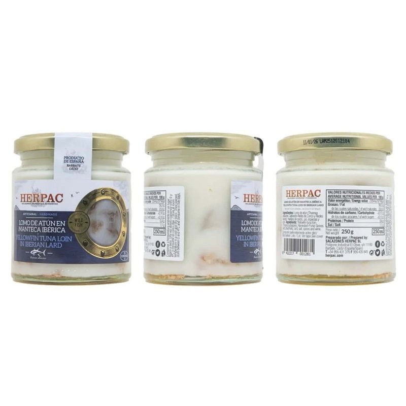 Lomo de atún en manteca ibérica