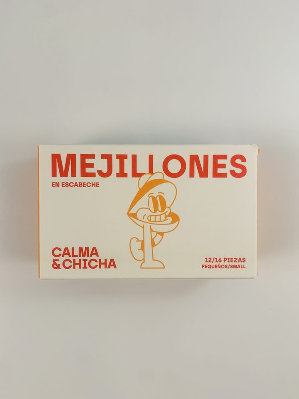Calma & Chicha Mussels in Escabeche 12/16