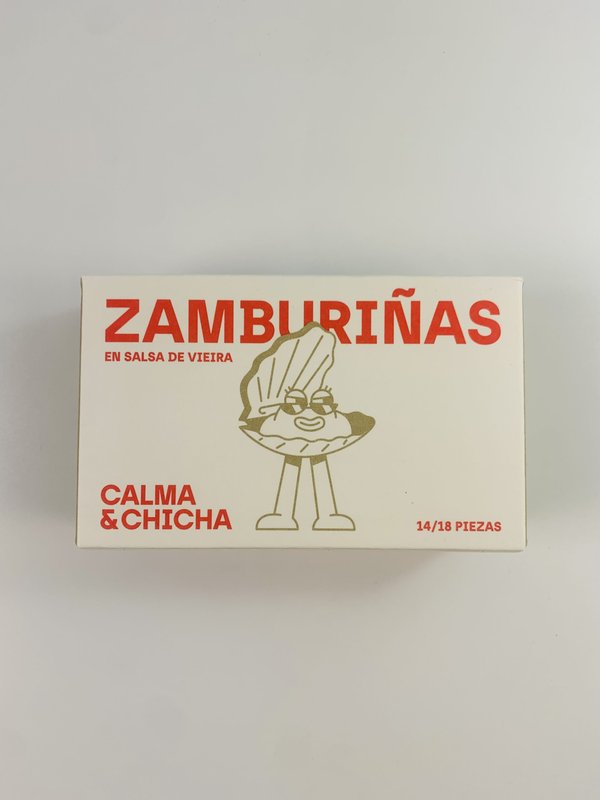 Calma & Chicha Scallops in Sauce 14/18