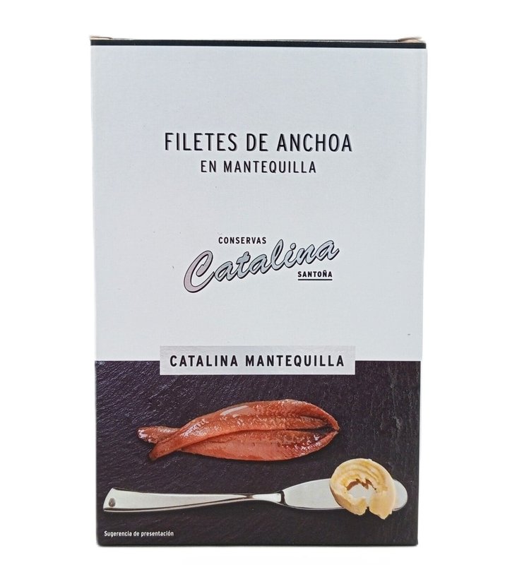 Hansa de anchoas de conservas Catalina Mantequilla
