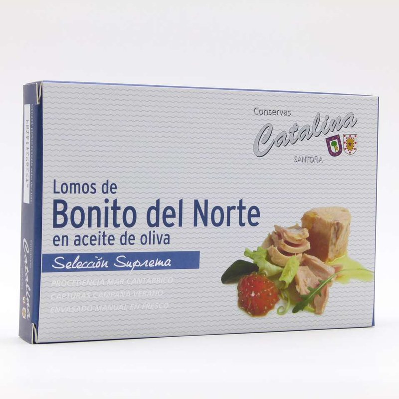 Lomos de bonito del norte Catalina en aceite de oliva