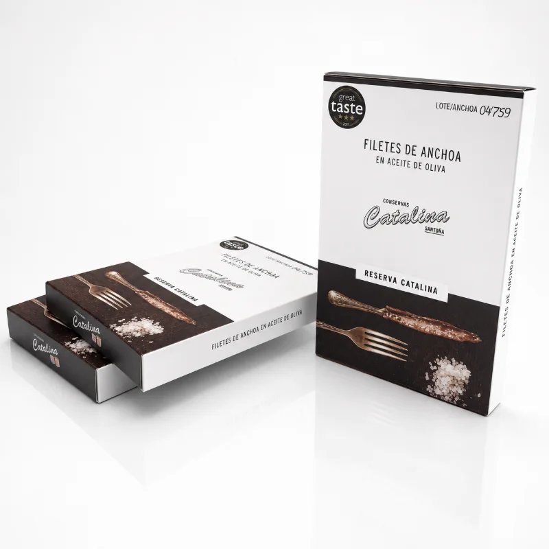 Anchoas Reserva Catalina Hansa Pack 3 cajas