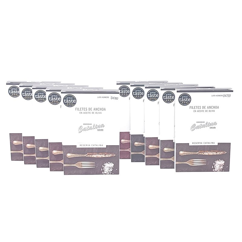 Anchoas Reserva Catalina Hansa Pack 10 cajas