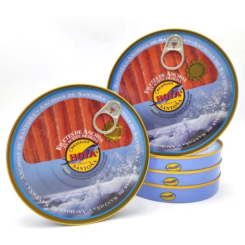 Anchoas Hoya PROMO 5 panderetas de 170 gramos
