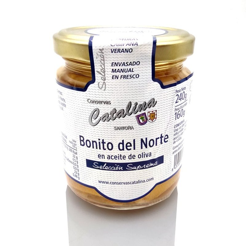 Tarro de Bonito Conservas Catalina 240 grs