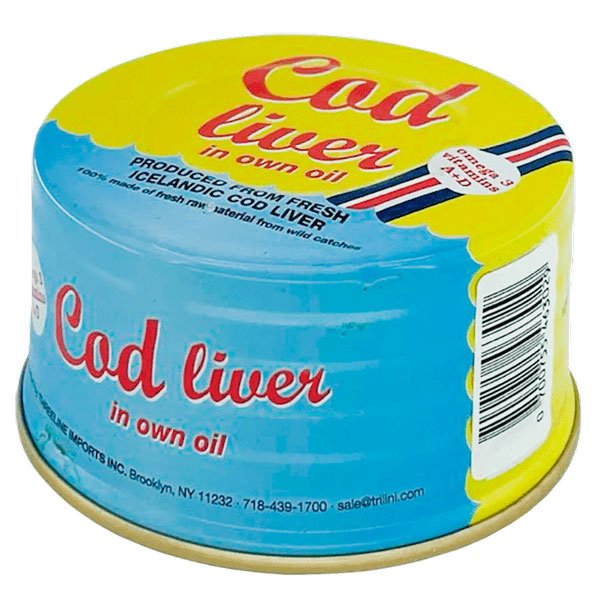 Cod Liver Round IceLandic – 6.7 oz (190gr)