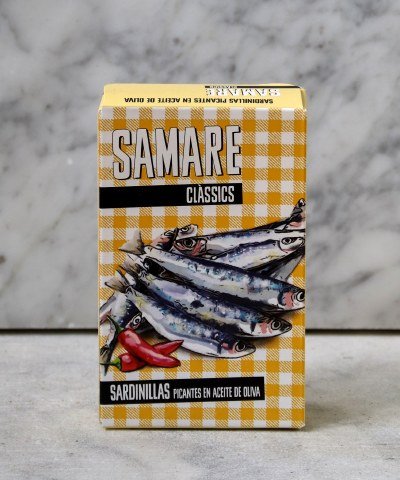 Small Spiced Sardines in Olive Oil, 110g