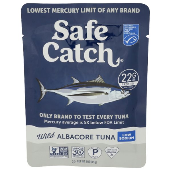 Low Sodium Wild Albacore Tuna Pouch