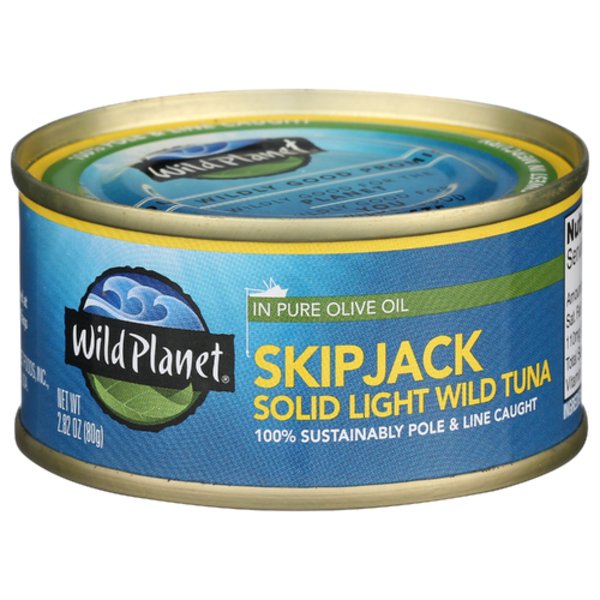 Skipjack Solid Light Wild Tuna