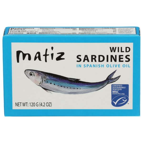 Wild Sardines In Spanish Olive Oil
