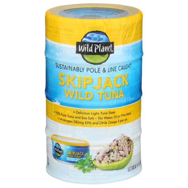 Skipjack Wild Tuna 4 Pack
