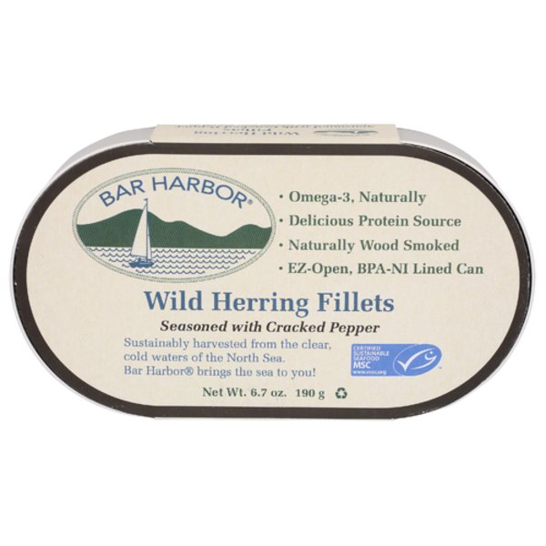 Herring With Cracked Pepper