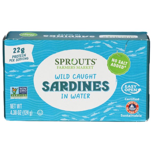 No Salt Added Sardines In Water