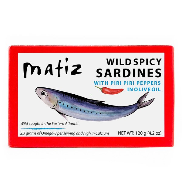 Wild Spicy Sardines with Piri Piri Peppers