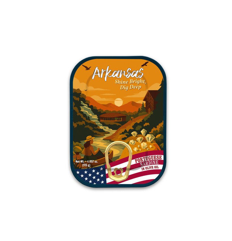 Arkansas Tinned Sardines in Olive Oil