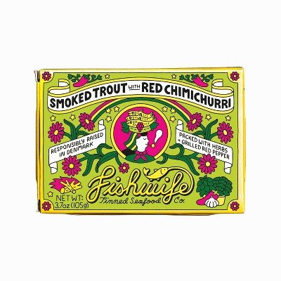 Smoked Trout with Red Chimichurri - 3.7oz
