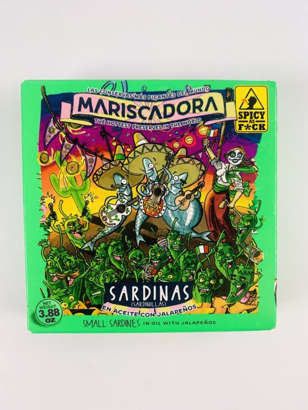 Sardinillas with Jalapeno Peppers 10/14
