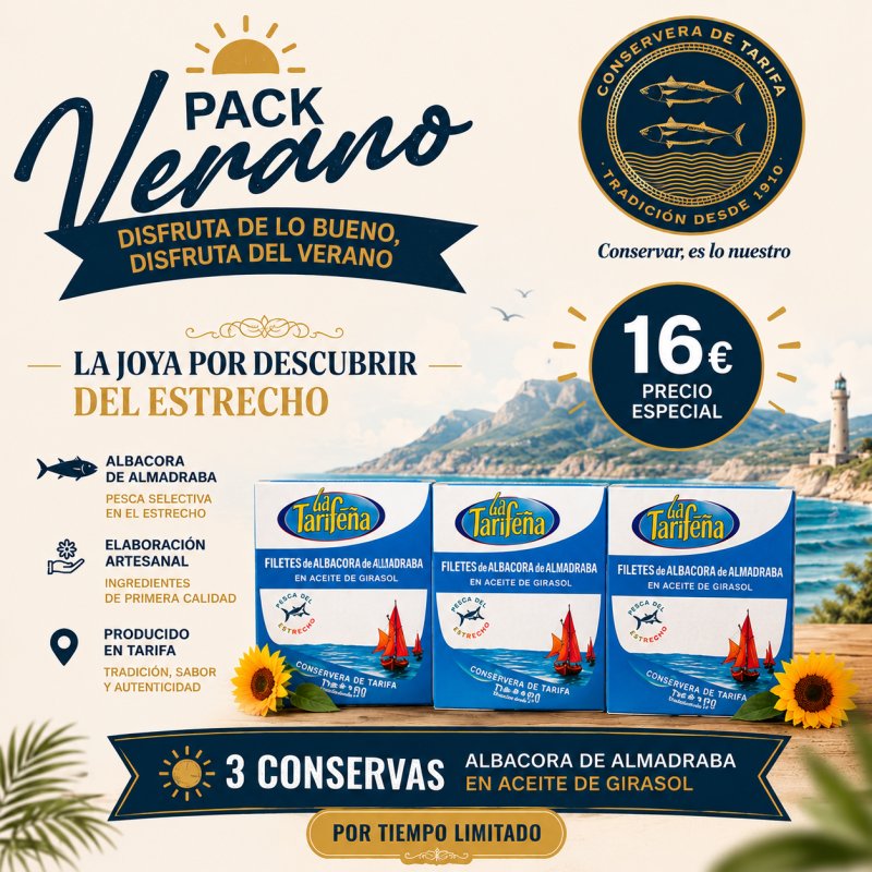 Lote Verano Albacora en aceite de Girasol