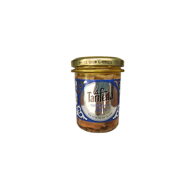 Troncos de atún 190gr en aceite de oliva La Tarifeña