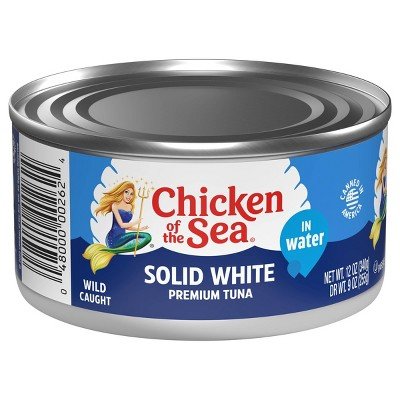 Solid White Albacore Tuna in Water - 12oz
