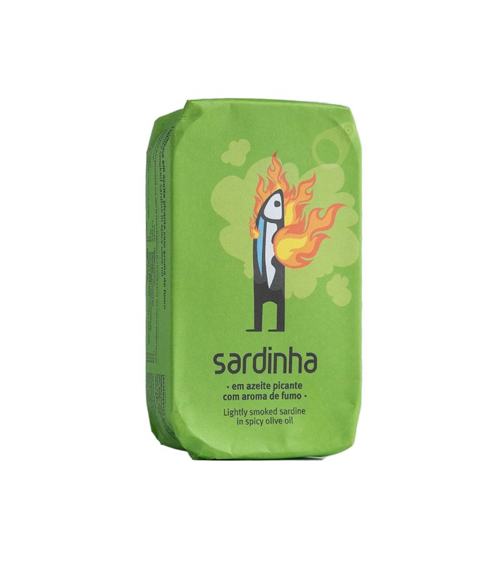 Sardinha Azeite Picante Aroma Fumo