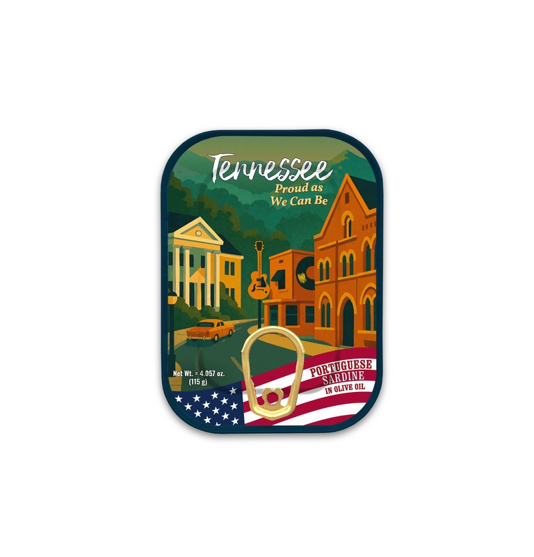 Tennessee Tinned Sardines in Olive Oil